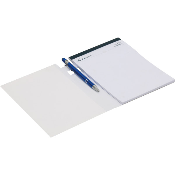 BLK-09 Kalem Aparatlı Taç Kapak İkili Bloknot